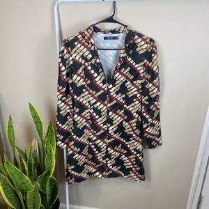 Nasty Gal Print Dress | Size 0